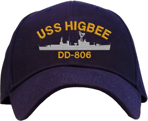 Uss higbee 806 embroidered - dd-806,